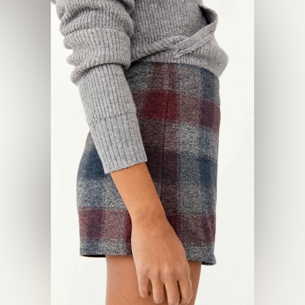 Free People Emmy Mini Menswear Skort Size 8 - Picture 4 of 6